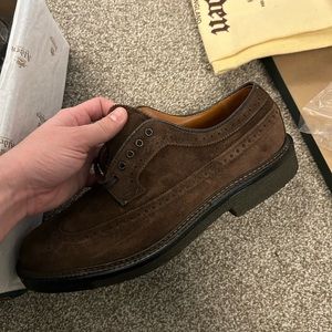 COPY - Brand new size 9 Alden suede longwing shoes